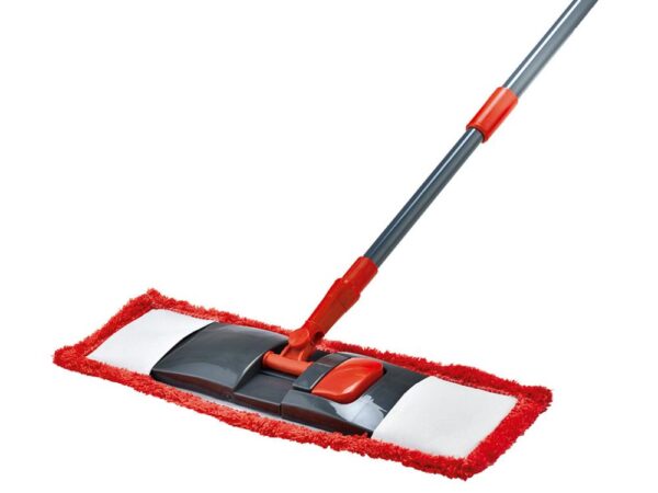 Mop Microfibra Flat Tam Unico Vermelho/ Cinza
