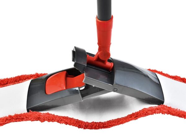 Mop Microfibra Flat Tam Unico Vermelho/ Cinza - Image 2